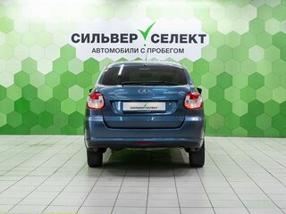 2014 Lada (ВАЗ) Granta I, синий, 300000 рублей, вид 4