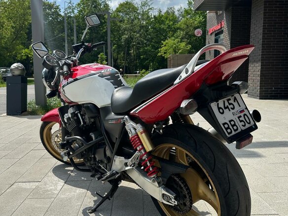 2006 Honda CB 400 Super Four, красный, 350000 рублей - вид 8