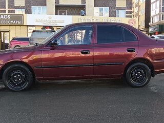 2008 Hyundai Accent ТагАЗ II, красный, 270000 рублей, вид 5