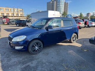2011 Skoda Fabia II Рестайлинг, синий, 345000 рублей, вид 5