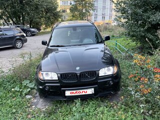 2004 BMW X3 25i I (E83), чёрный, 800000 рублей, вид 3