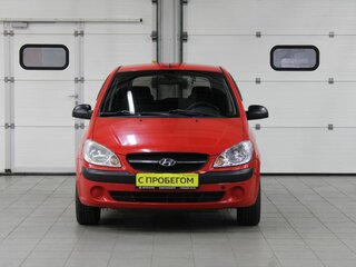 2008 Hyundai Getz I Рестайлинг, красный, 327000 рублей, вид 2