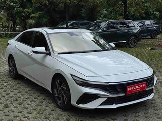 2023 Hyundai Elantra N Line VII (CN7) Рестайлинг, белый, 1365666 рублей, вид 2