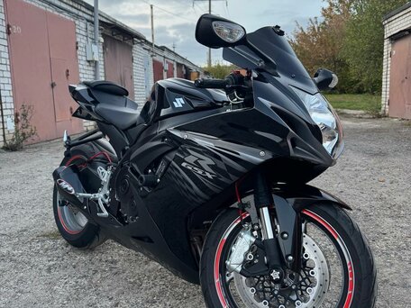 2011 Suzuki GSX-R 600, чёрный, 950000 рублей, вид 3