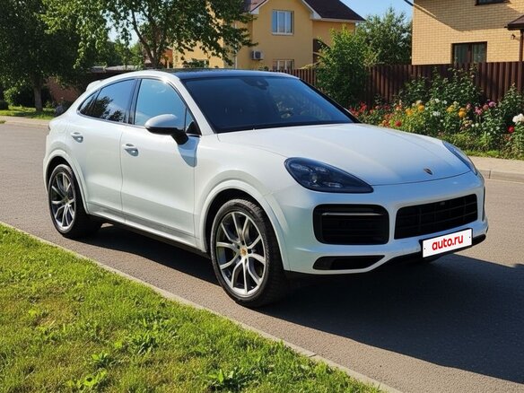 2020 Porsche Cayenne Coupé III, белый, 8500000 рублей - вид 1