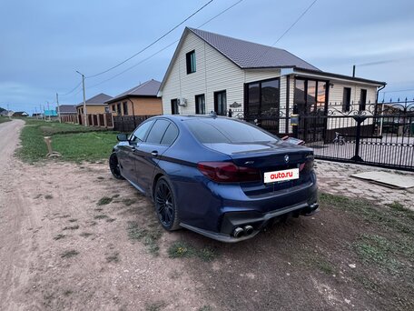 2018 BMW 5 серии 530i xDrive VII (G30/G31/G38), синий, 3510000 рублей, вид 3