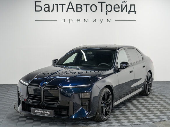 2026 BMW 7 серии 740 xDrive VII (G70) Рестайлинг, синий, 24690000 рублей - вид 39