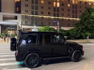 2013 Mercedes-Benz G-Класс AMG 63 AMG I (W463) Рестайлинг 2, чёрный, 6300000 рублей, вид 4