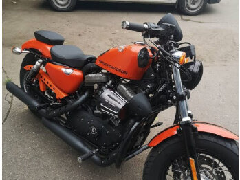 2011 Harley-Davidson Sportster 1200, оранжевый, 700000 рублей - вид 8
