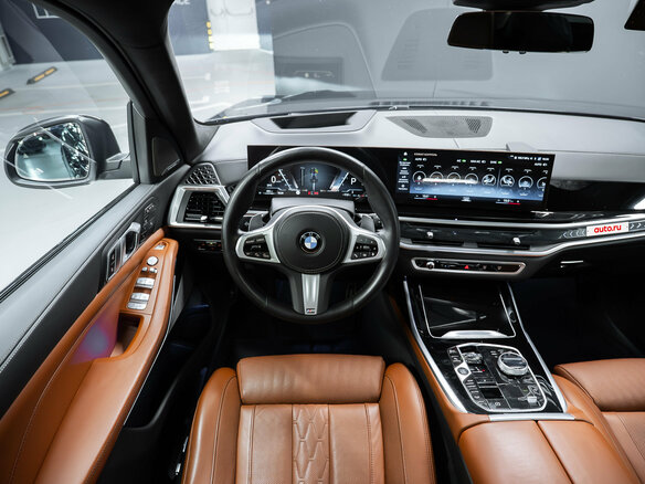 2023 BMW X7 40d I (G07) Рестайлинг, чёрный - вид 12