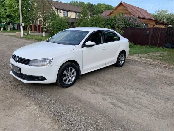 2014 Volkswagen Jetta VI, белый, 820000 рублей