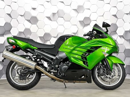 2007 Kawasaki ZZR 1400, зелёный, 725000 рублей, вид 3