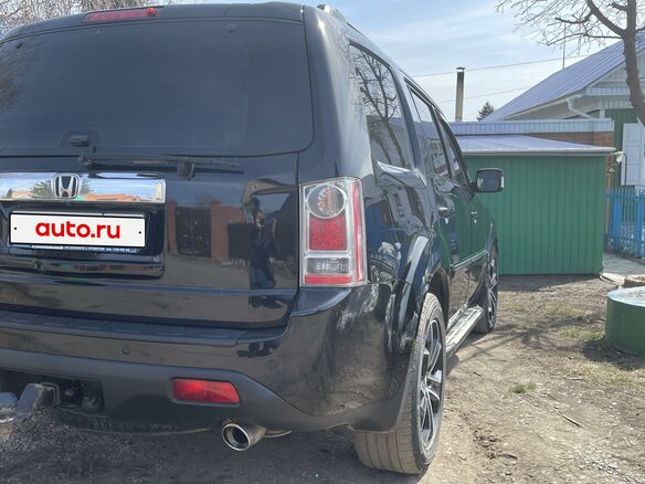2014 Honda Pilot II Рестайлинг, чёрный, 2450000 рублей - вид 6