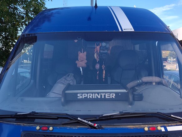 2005 Mercedes-Benz Sprinter Classic, синий, 1390000 рублей - вид 3