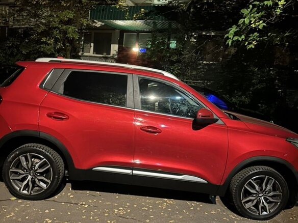 2022 Chery Tiggo 4 I Рестайлинг, красный, 1090000 рублей