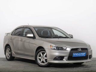 2012 Mitsubishi Lancer X Рестайлинг, серебристый, 879000 рублей, вид 1