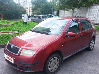 2006 Skoda Fabia I Рестайлинг, красный, 150000 рублей, вид 1