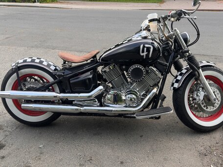 1999 Yamaha XVS1100, чёрный, 420000 рублей, вид 1