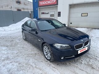 2014 BMW 5 серии 520d VI (F10/F11/F07) Рестайлинг, синий, 2050000 рублей, вид 4