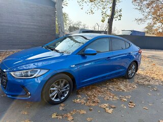 2017 Hyundai Elantra VI (AD), синий, 1515000 рублей, вид 1
