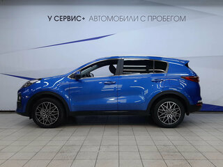 2021 Kia Sportage IV Рестайлинг, синий, 2419000 рублей, вид 2