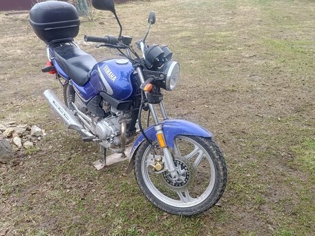 2007 Yamaha YBR125, синий, 150000 рублей, вид 2