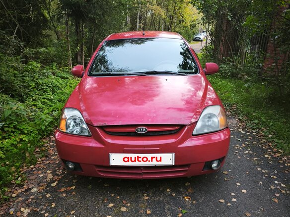 2003 Kia Rio I Рестайлинг, красный, 220000 рублей - вид 1