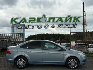 2008 Ford Focus II Рестайлинг, голубой, 415000 рублей, вид 4