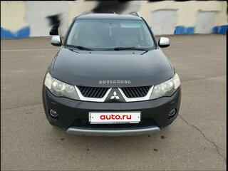 2008 Mitsubishi Outlander II, чёрный, 1190000 рублей, вид 2