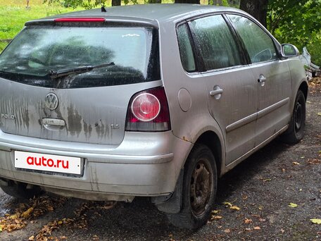 2007 Volkswagen Polo IV Рестайлинг, серебристый, 220000 рублей, вид 4