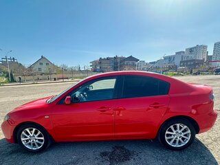 2008 Mazda 3 I (BK) Рестайлинг, красный, 520000 рублей, вид 4