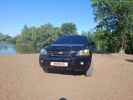 2008 Kia Sorento I Рестайлинг, чёрный, 1100000 рублей, вид 2