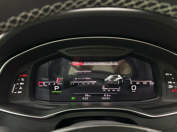 2024 Audi A7 L 45 TFSI II (4K), чёрный - вид 14