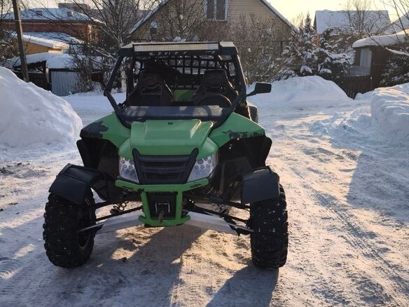 2012 Arctic Cat Wildcat, зелёный, 800000 рублей