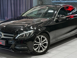 2015 Mercedes-Benz C-Класс 180 IV (W205), чёрный, 1847000 рублей, вид 1