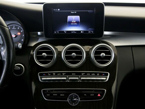 2016 Mercedes-Benz C-Класс 200 9G-TRONIC IV (W205), серебристый, 1899000 рублей - вид 15