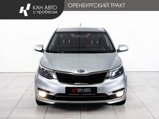 2016 Kia Rio III Рестайлинг, серебристый, 805000 рублей, вид 2