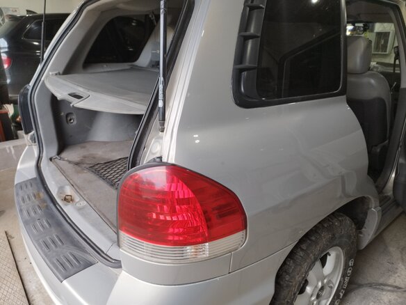 2008 Hyundai Santa Fe Classic Classic, серый, 735000 рублей - вид 7