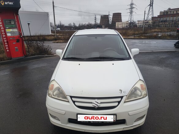 2007 Suzuki Liana I Рестайлинг, белый, 470000 рублей - вид 1