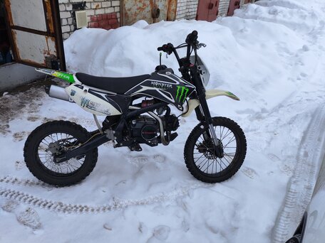 2013 Motoland MX 125, чёрный, 45000 рублей, вид 1