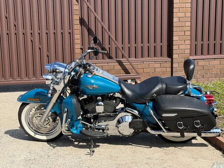 2002 Harley-Davidson Road King, синий, 800000 рублей, вид 1