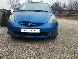 2007 Honda Jazz I Рестайлинг, синий, 480000 рублей, вид 1