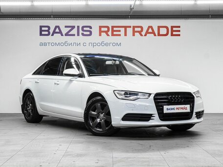 2014 Audi A6 IV (C7), белый, 1999000 рублей, вид 3