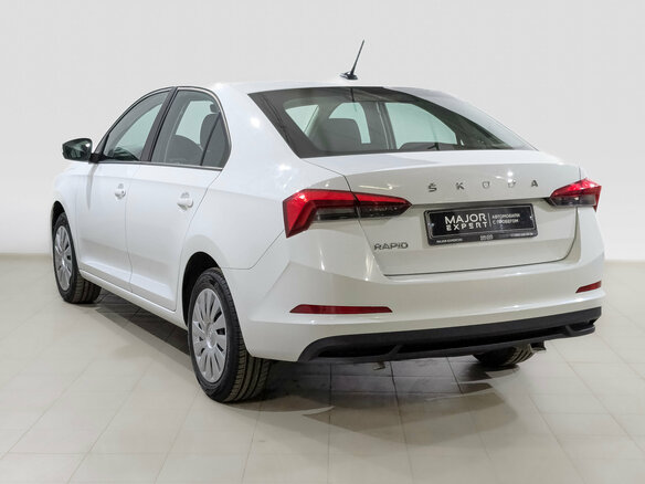 2021 Skoda Rapid II, белый, 1220000 рублей - вид 6