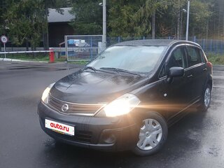 2010 Nissan Tiida I Рестайлинг, чёрный, 569000 рублей, вид 1