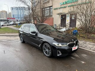2020 BMW 5 серии 540d xDrive VII (G30/G31/G38) Рестайлинг, чёрный, 4450000 рублей, вид 2