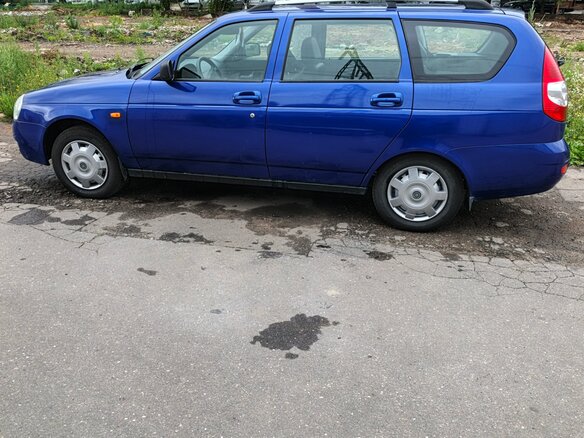 2010 Lada (ВАЗ) Priora I, синий - вид 3