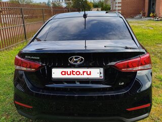 2020 Hyundai Solaris II, чёрный, 1490000 рублей, вид 4