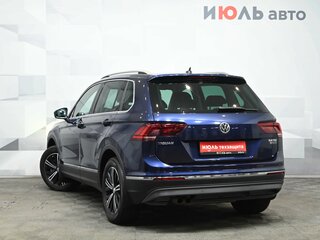 2017 Volkswagen Tiguan II, синий, 2290000 рублей, вид 4