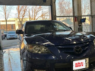 2008 Mazda 3 I (BK) Рестайлинг, синий, 280000 рублей, вид 2